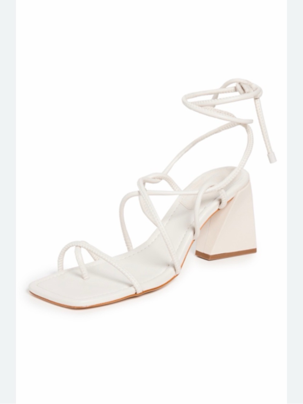 SCHUTZ Fernanda Strappy Block Heel Sandal - size 8.5